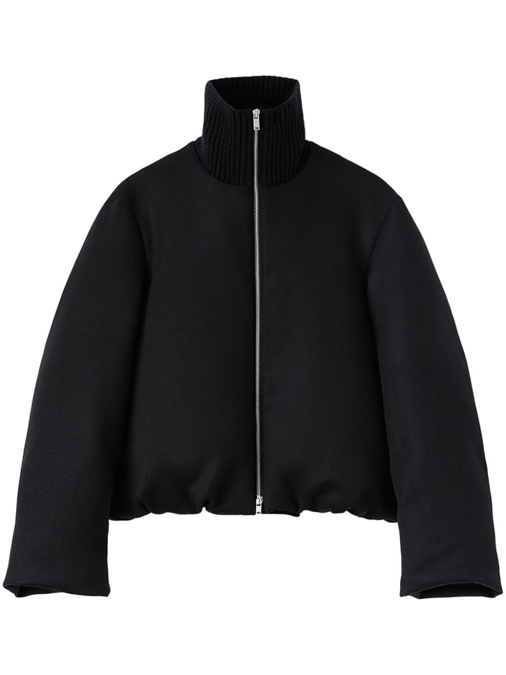 Jil Sander cashmere padded jacket - Black von Jil Sander