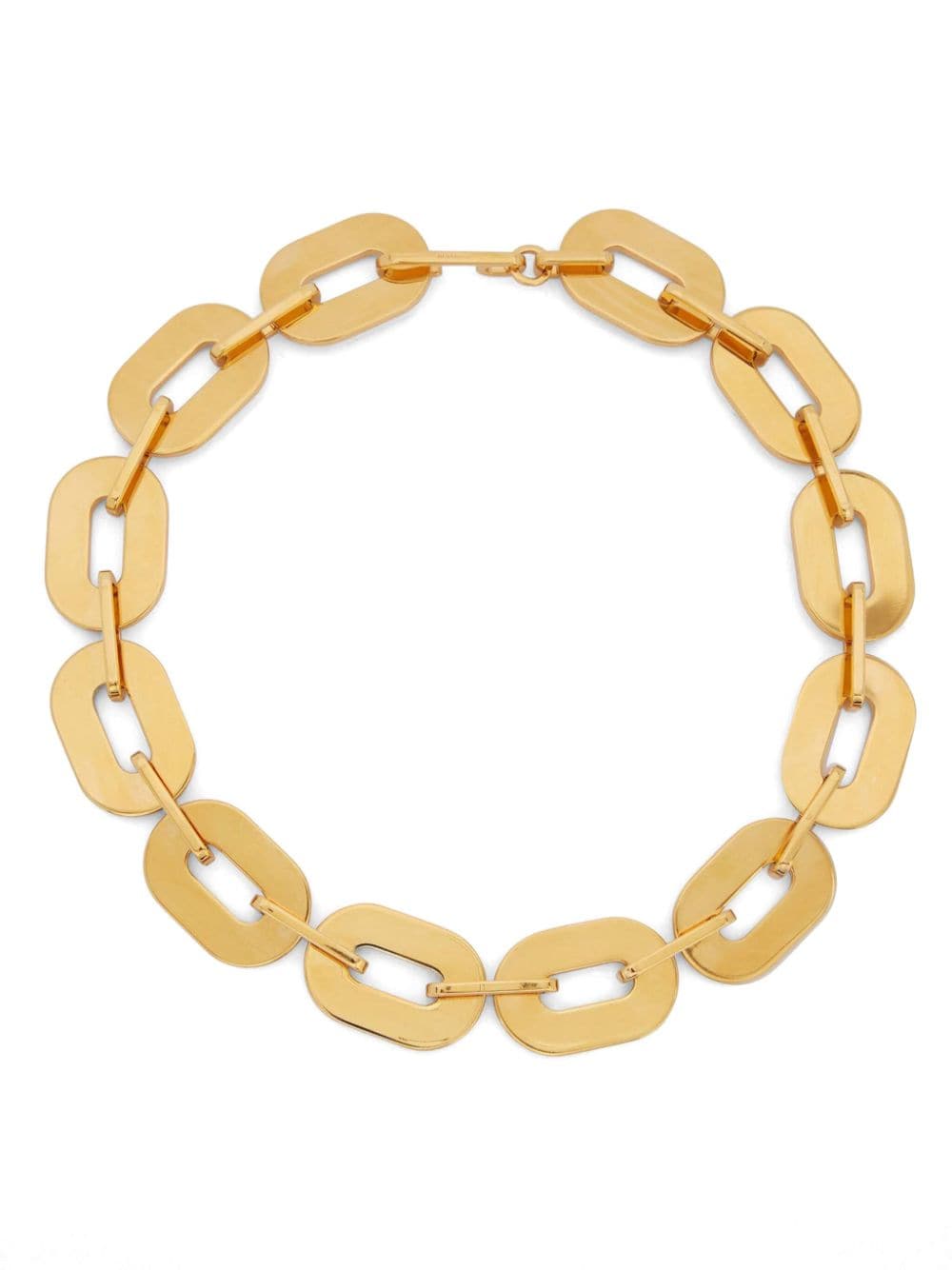 Jil Sander chain choker necklace - Gold von Jil Sander