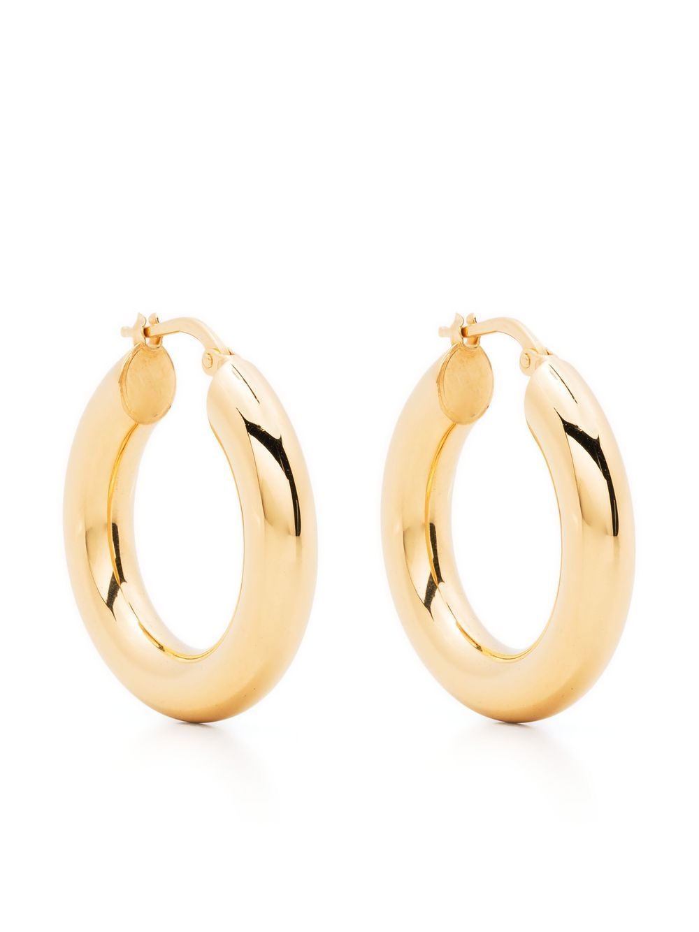 Jil Sander chunky hoop earring - Gold von Jil Sander