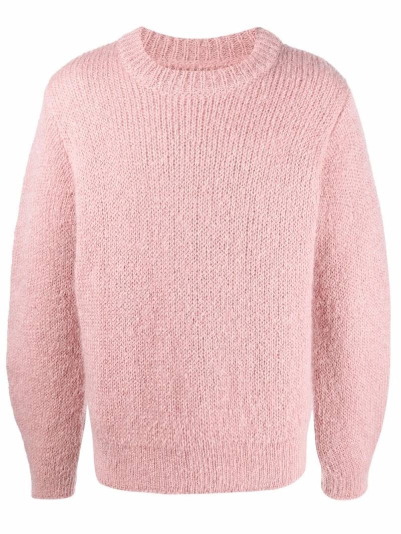 Jil Sander chunky knit crewneck jumper - Pink von Jil Sander