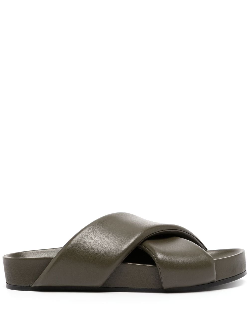 Jil Sander chunky open-toe sandals - Green von Jil Sander