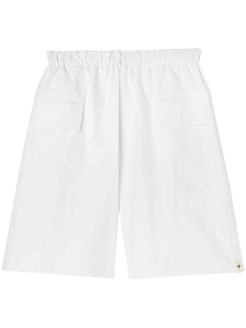 Jil Sander cotton cargo shorts - White von Jil Sander