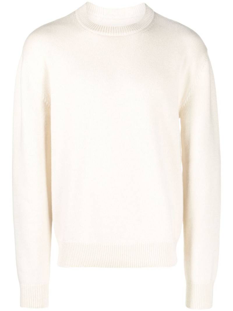 Jil Sander cotton-cashmere jumper - Neutrals von Jil Sander