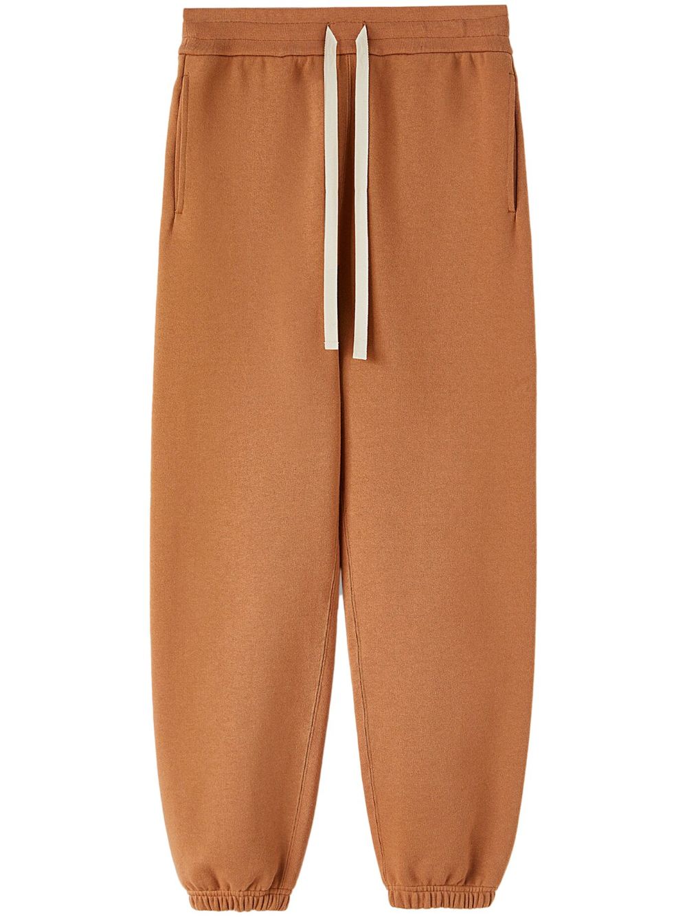 Jil Sander cotton drawstring track pants - Brown von Jil Sander