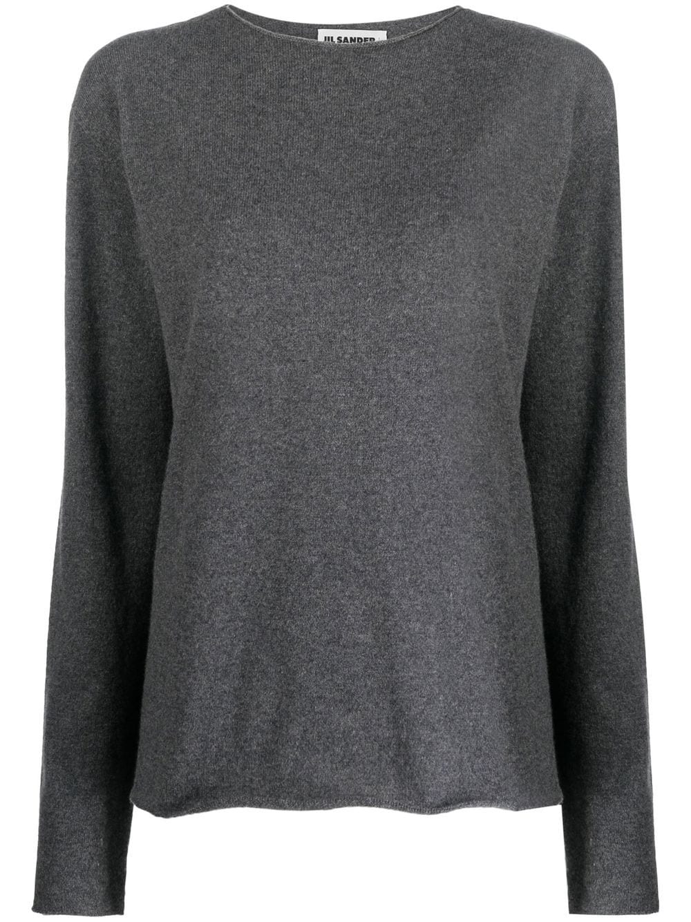 Jil Sander crew-neck cashmere jumper - Grey von Jil Sander