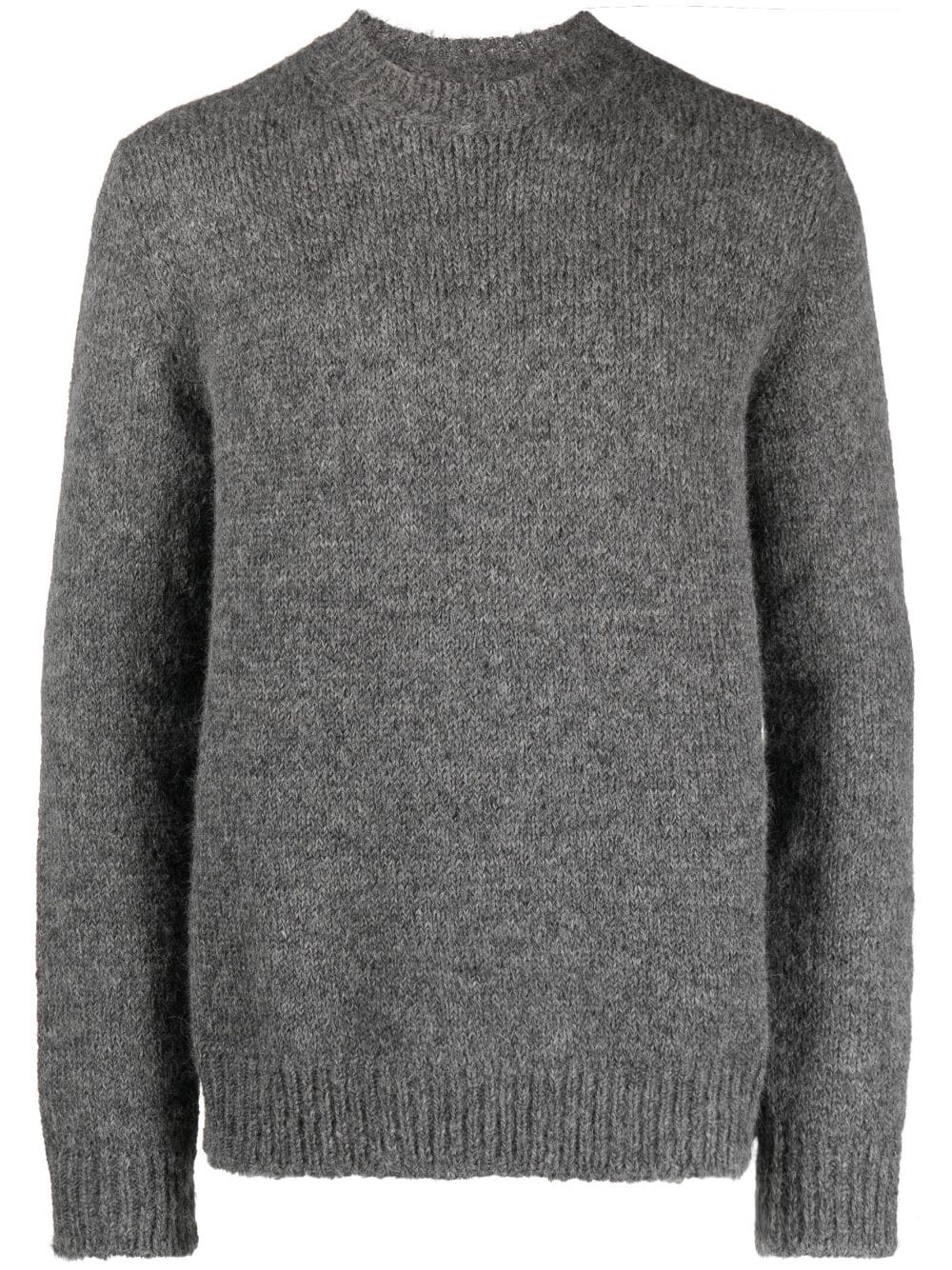 Jil Sander crew-neck fine-knit jumper - Grey von Jil Sander