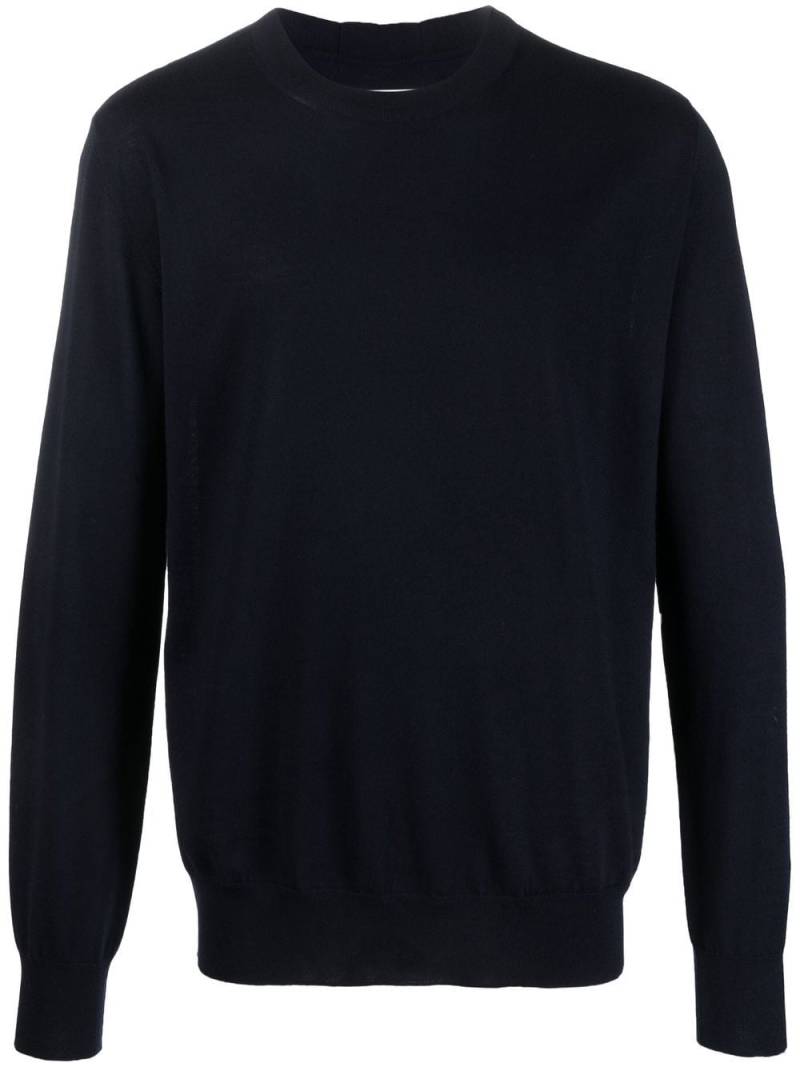 Jil Sander crew-neck jumper - Blue von Jil Sander