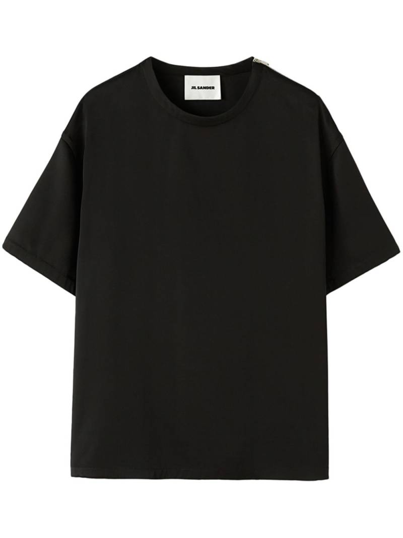 Jil Sander crew-neck short-sleeve T-shirt - Black von Jil Sander
