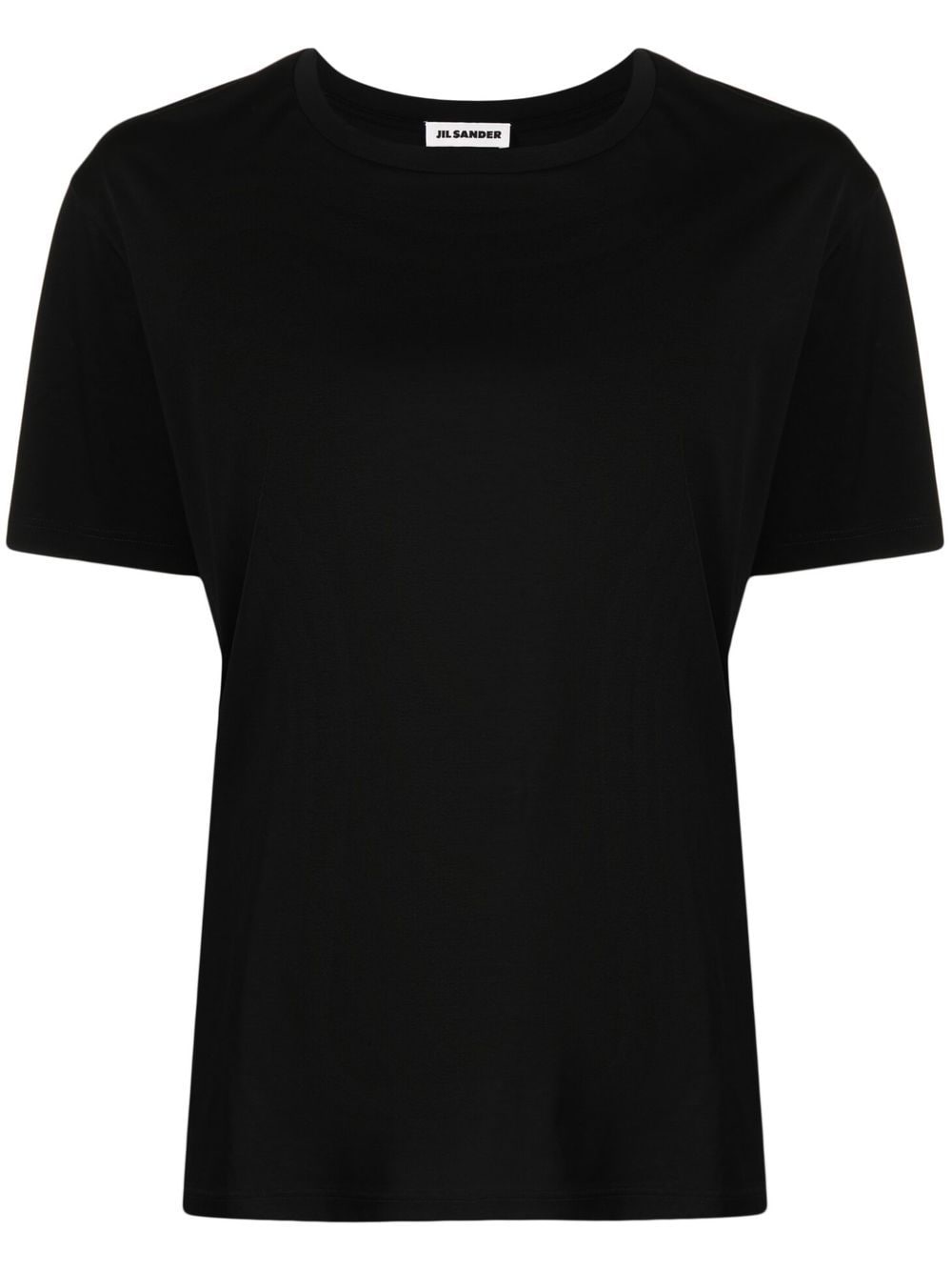 Jil Sander crew neck short-sleeved T-shirt - Black von Jil Sander