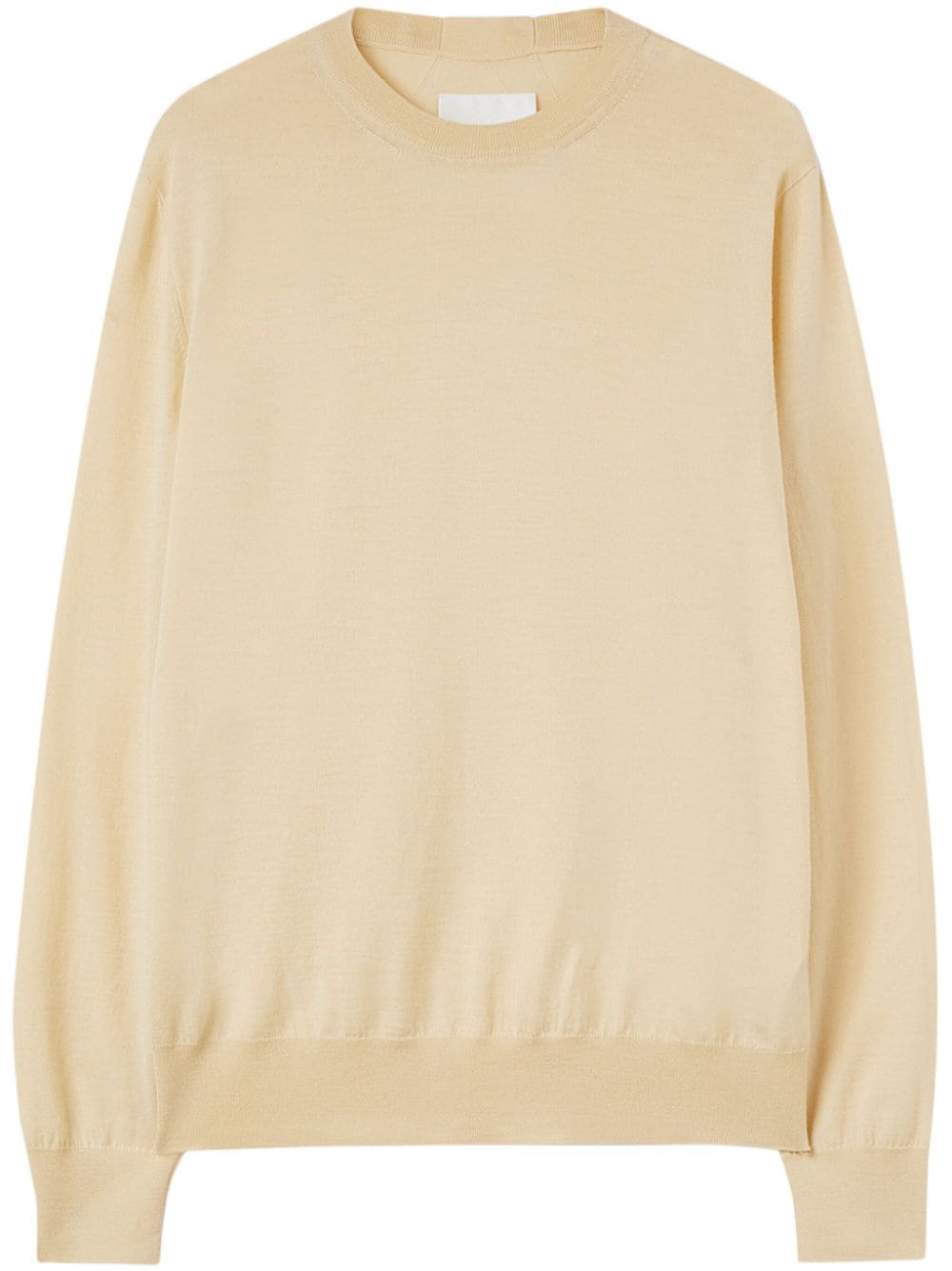 Jil Sander crew-neck wool jumper - Neutrals von Jil Sander