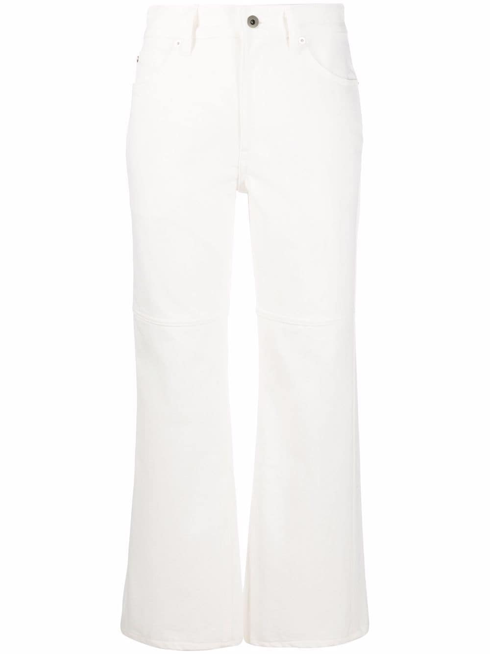 Jil Sander cropped straight-leg jeans - White von Jil Sander