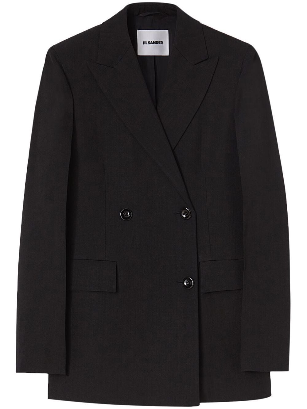 Jil Sander double-breasted tailored blazer - Black von Jil Sander