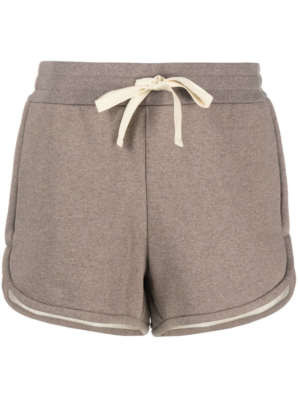 Jil Sander drawstring cotton shorts - Brown von Jil Sander