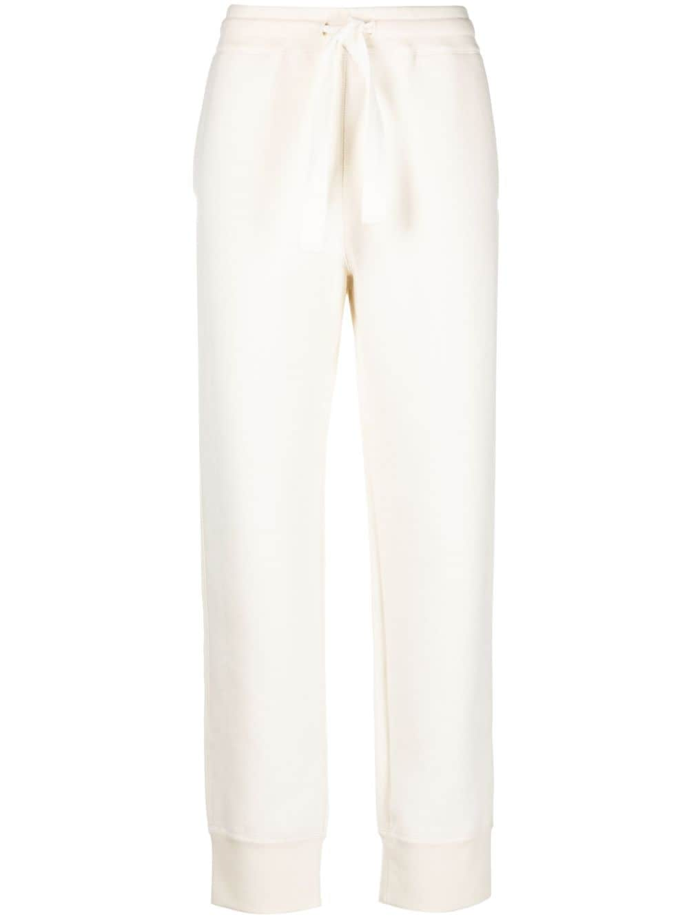 Jil Sander drawstring slip-on track pants - White von Jil Sander