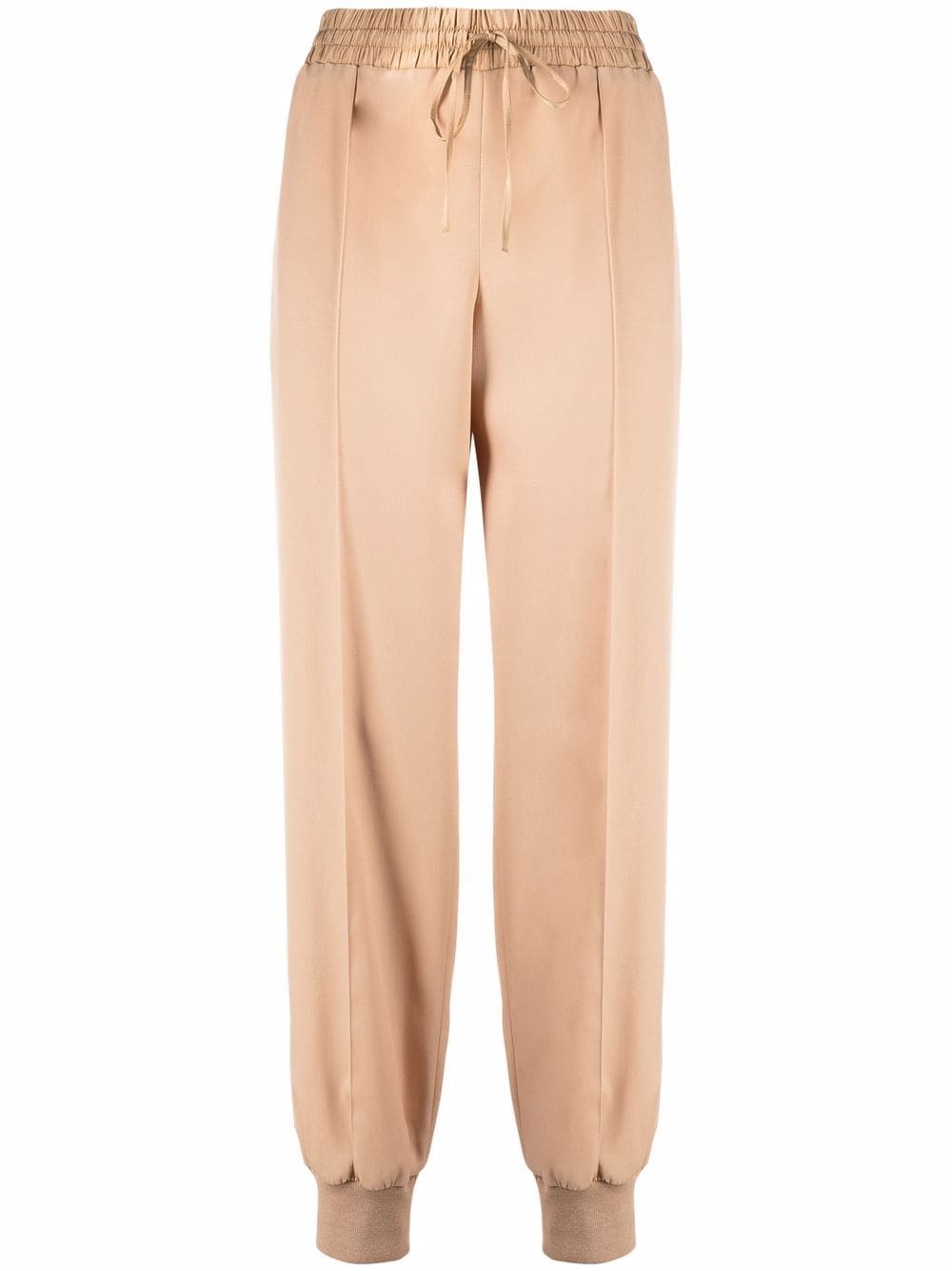 Jil Sander drawstring tapered trousers - Neutrals von Jil Sander