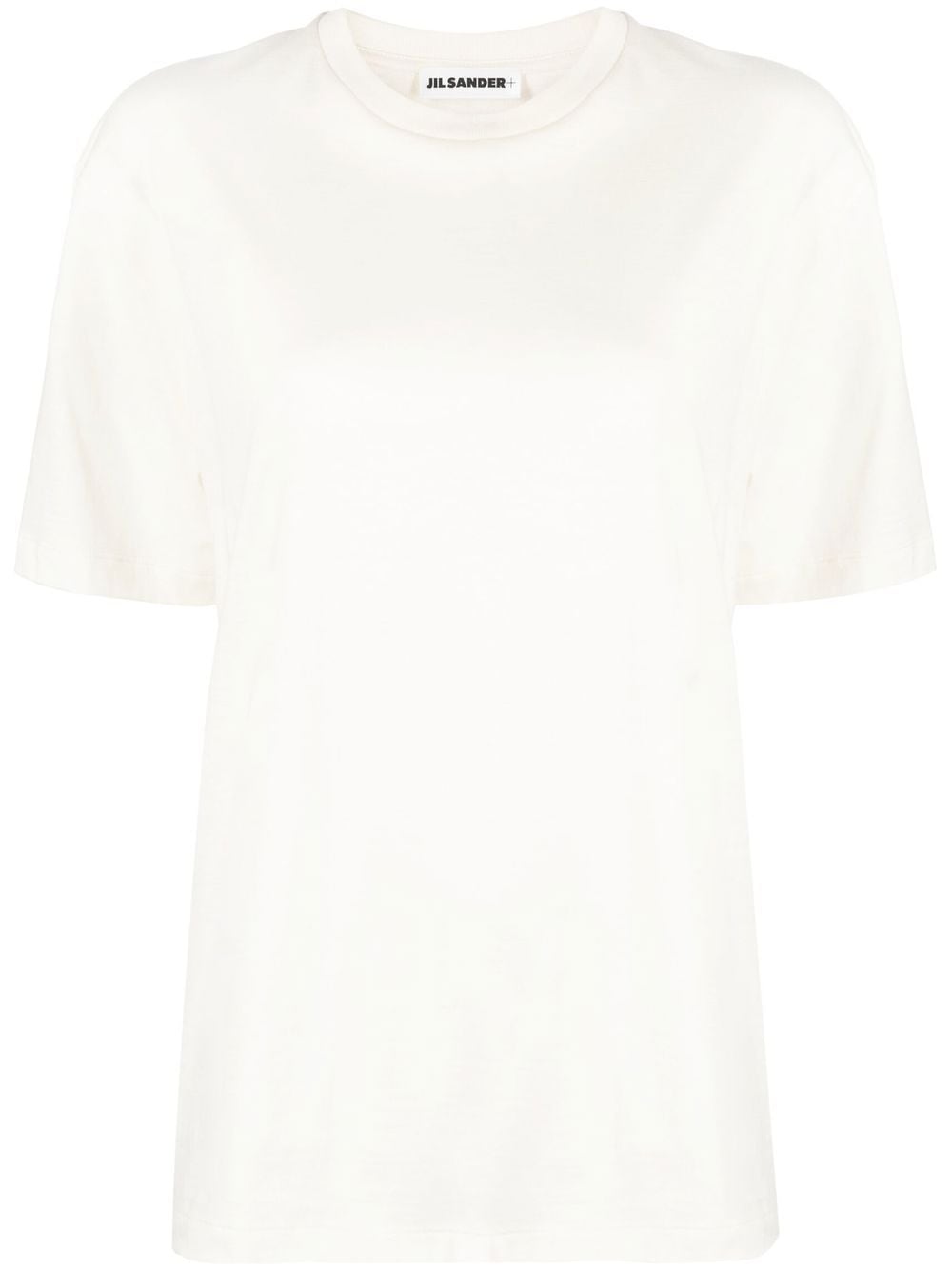 Jil Sander drop-shoulder short-sleeved T-shirt - Neutrals von Jil Sander