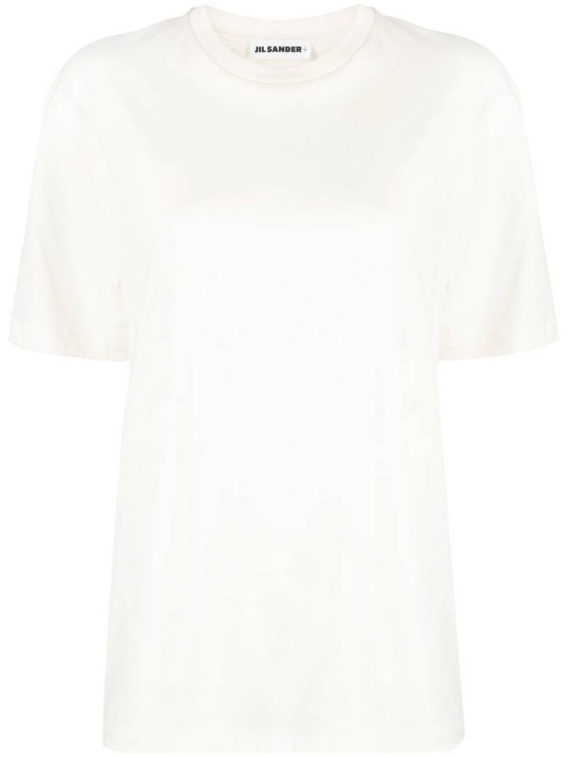 Jil Sander drop-shoulder short-sleeved T-shirt - Neutrals von Jil Sander