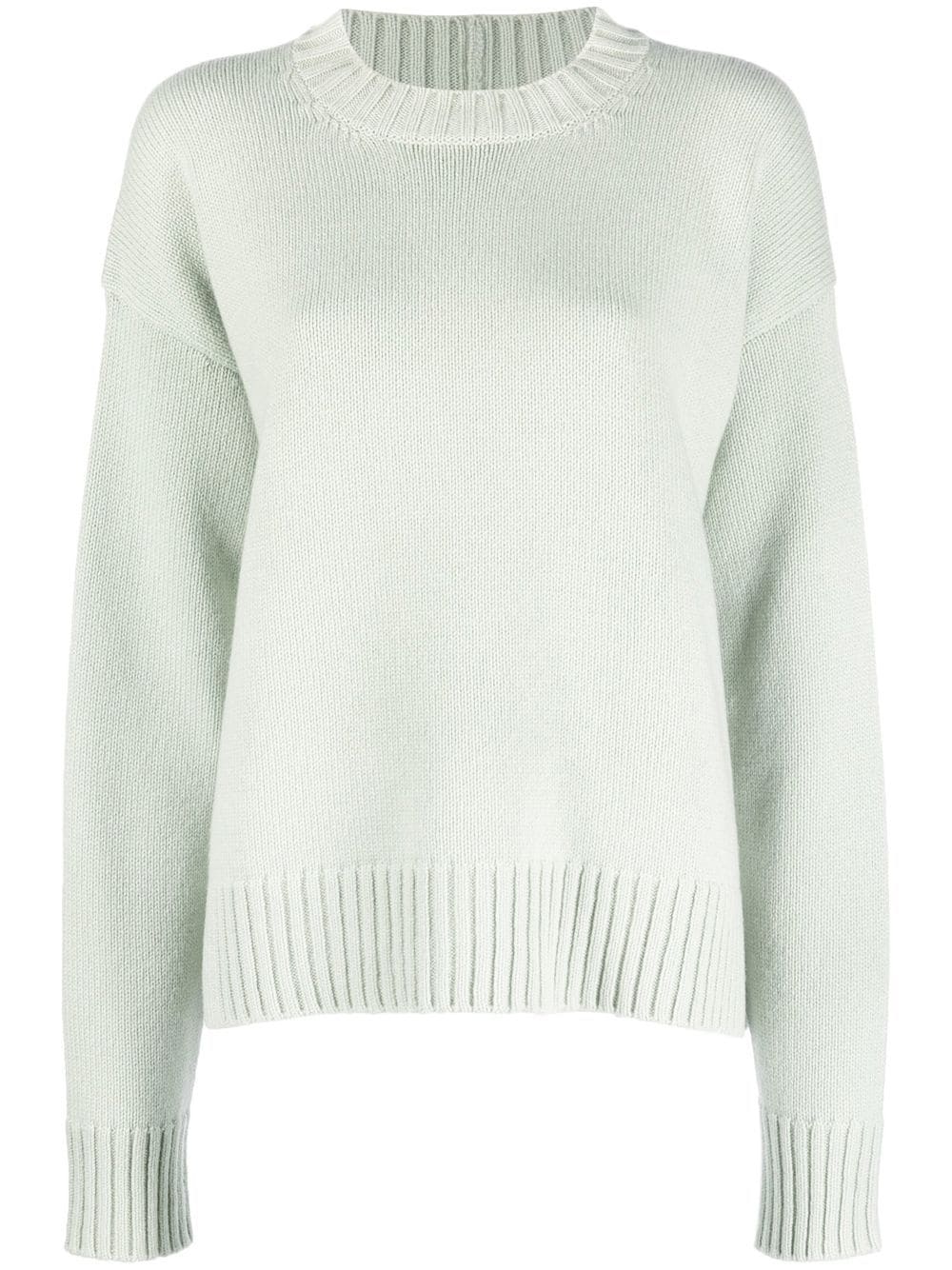 Jil Sander fine knit cotton-cashmere jumper - Green von Jil Sander