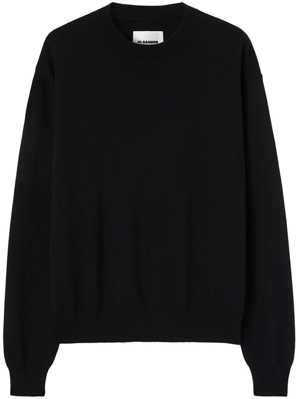 Jil Sander fine-knit crew-neck jumper - Black von Jil Sander