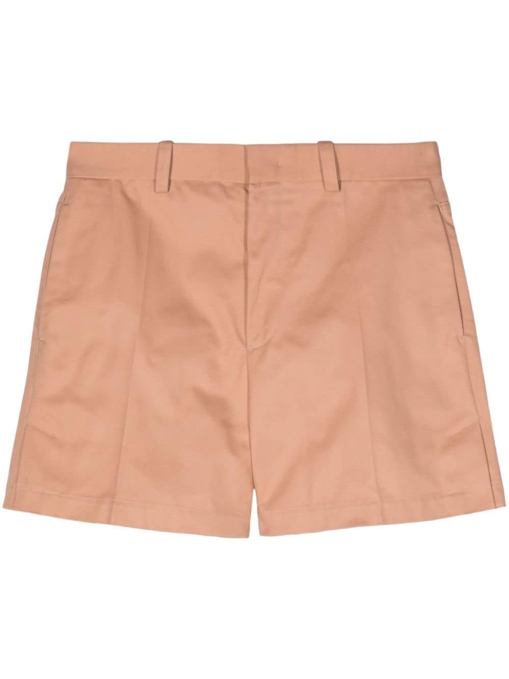 Jil Sander gabardine wide-leg shorts - Pink von Jil Sander