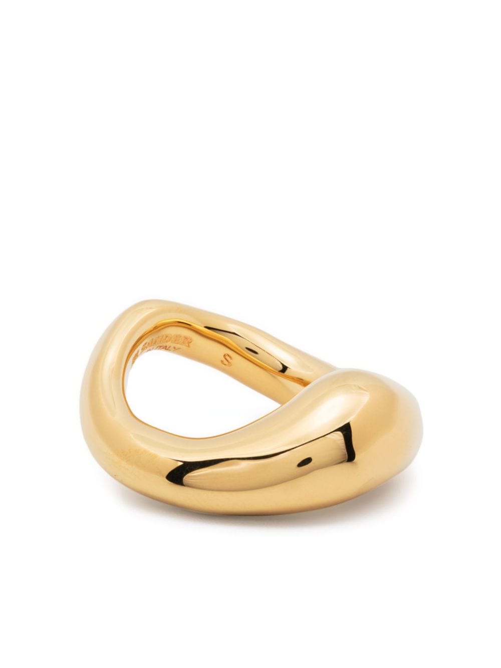 Jil Sander handcrafted brass ring - Gold von Jil Sander