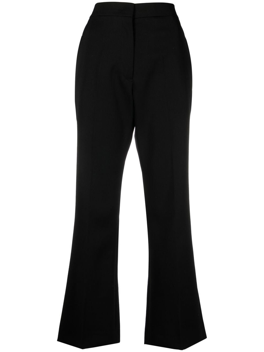 Jil Sander high-waisted cropped trousers - Black von Jil Sander