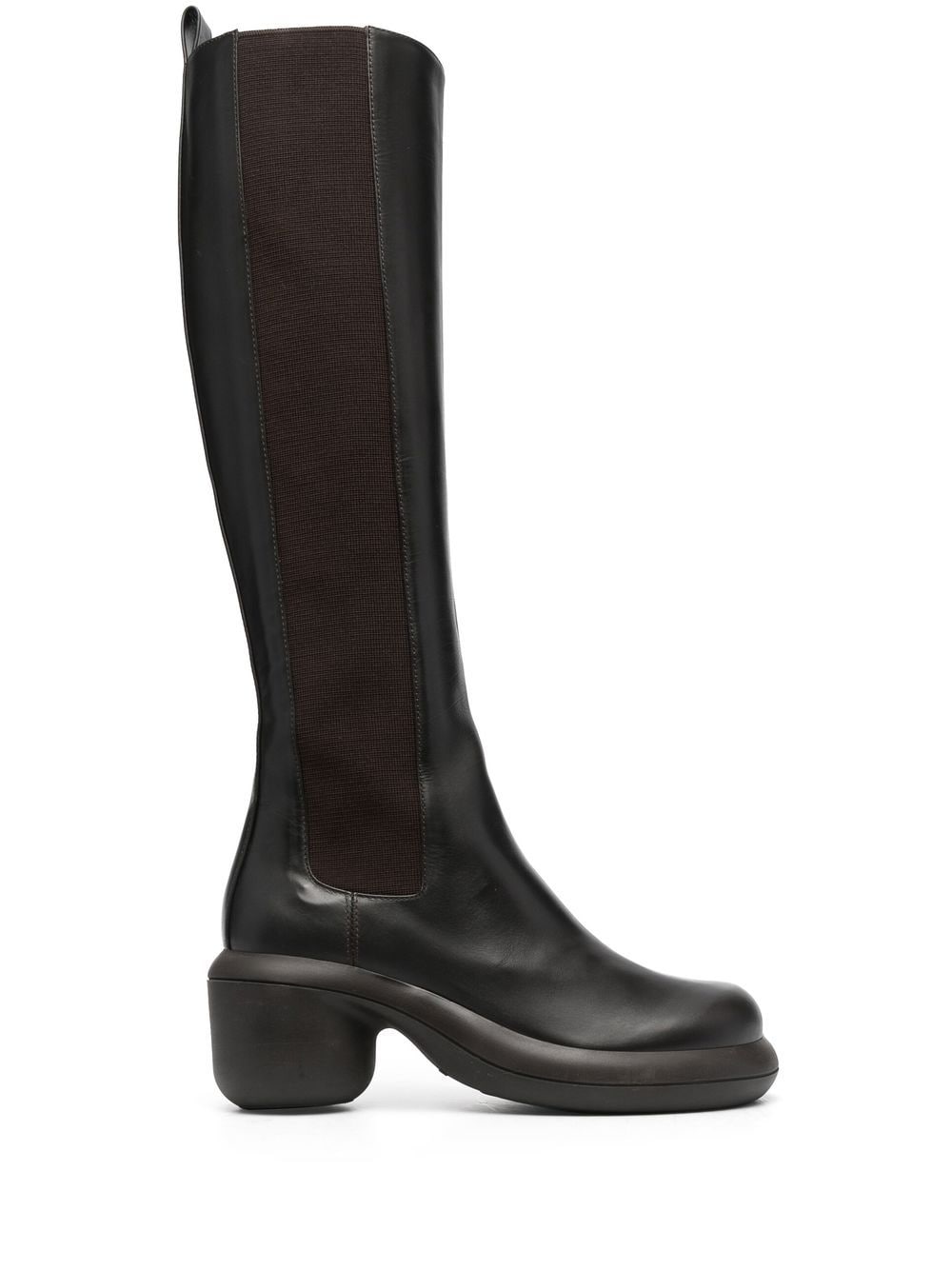 Jil Sander knee-high leather boots - Brown von Jil Sander
