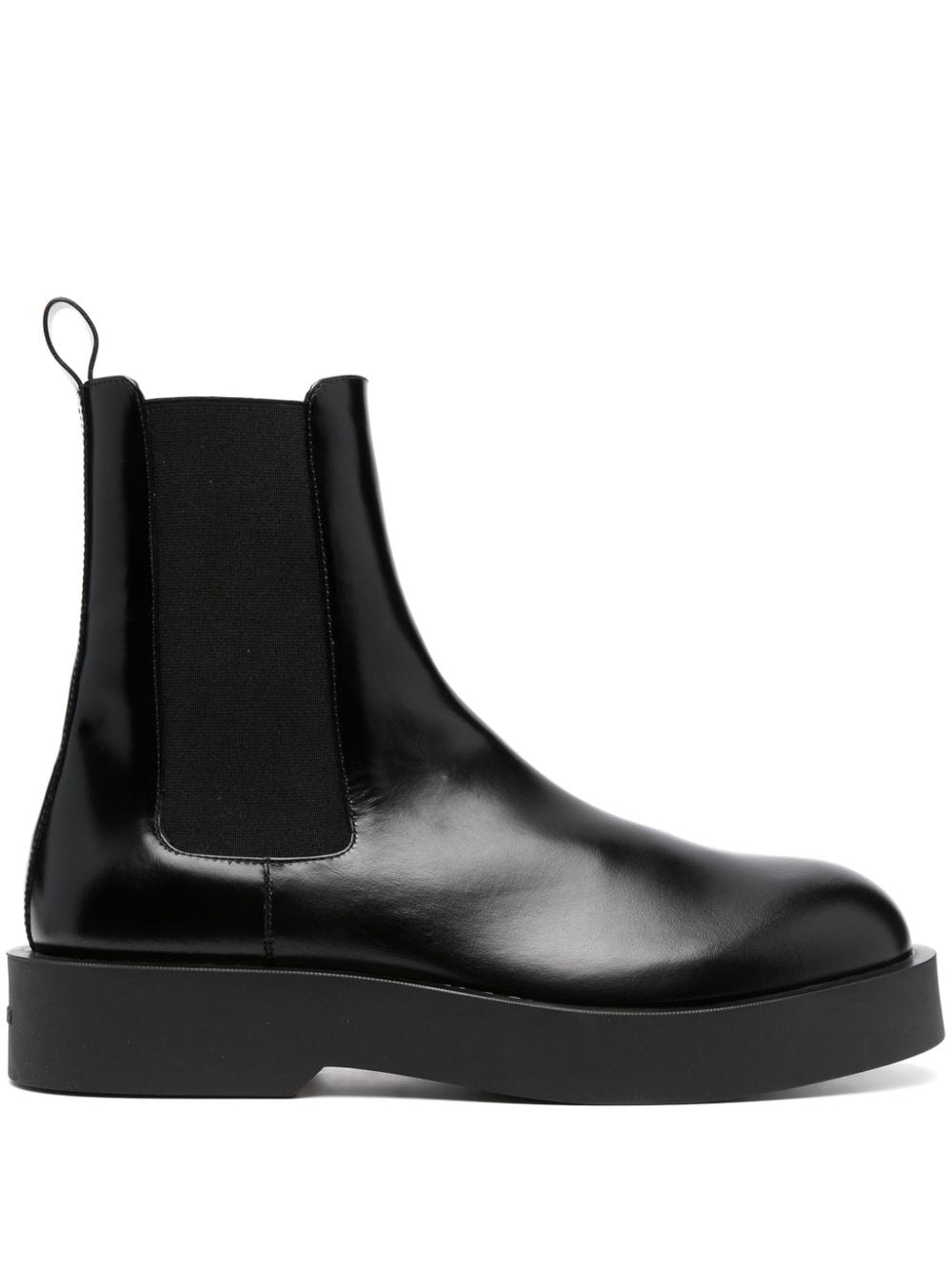 Jil Sander leather Chelsea boots - Black von Jil Sander