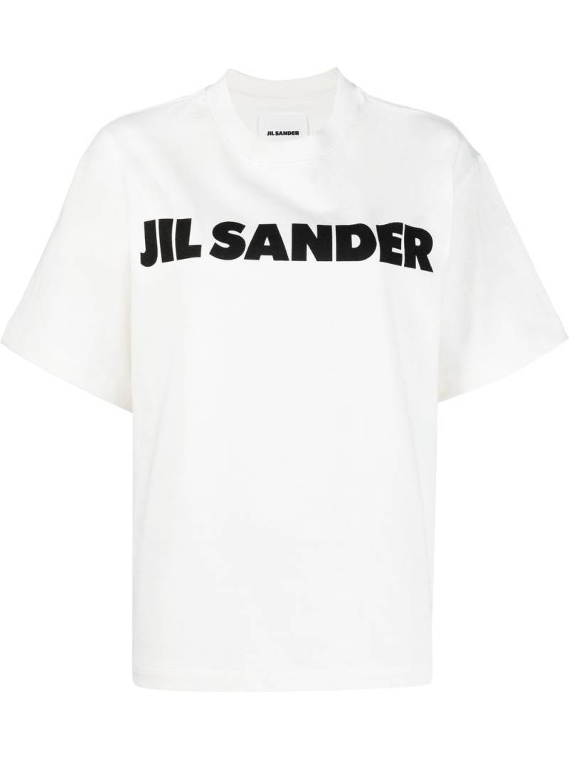 Jil Sander logo-print T-shirt - White von Jil Sander