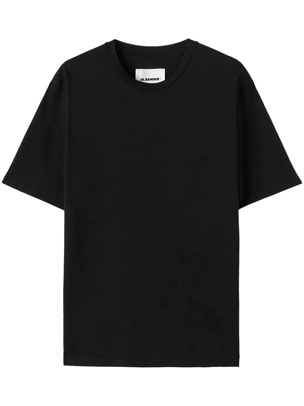Jil Sander logo-print cotton T-shirt - Black von Jil Sander
