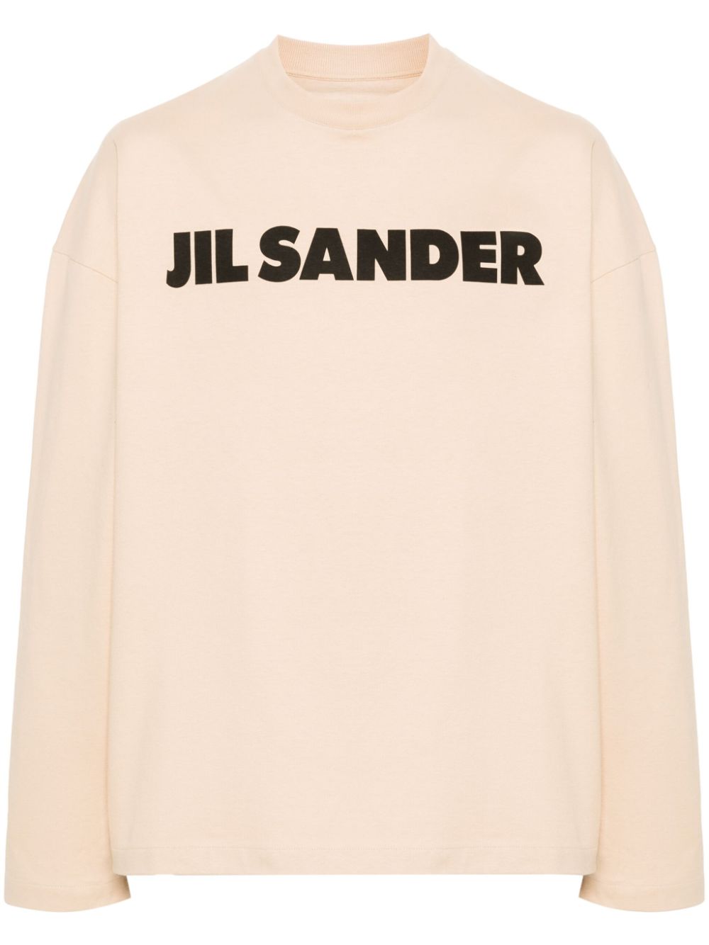 Jil Sander logo-print cotton T-shirt - Neutrals von Jil Sander