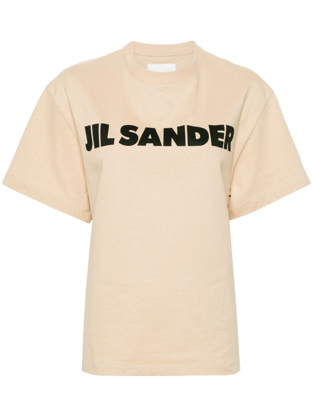 Jil Sander logo-print cotton T-shirt - Neutrals von Jil Sander