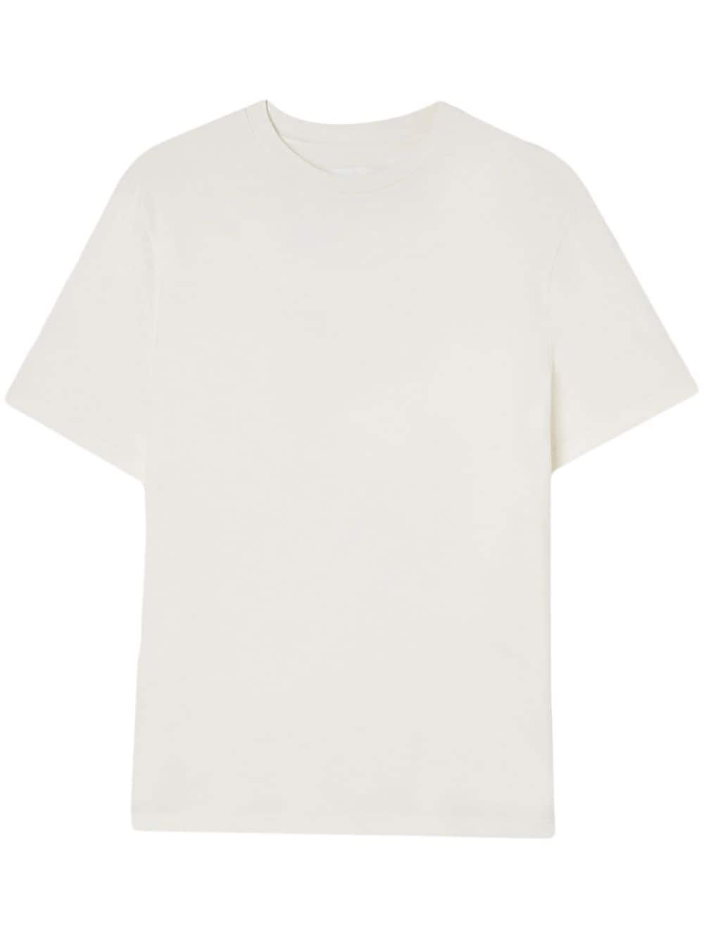 Jil Sander logo-print cotton T-shirt - Neutrals von Jil Sander