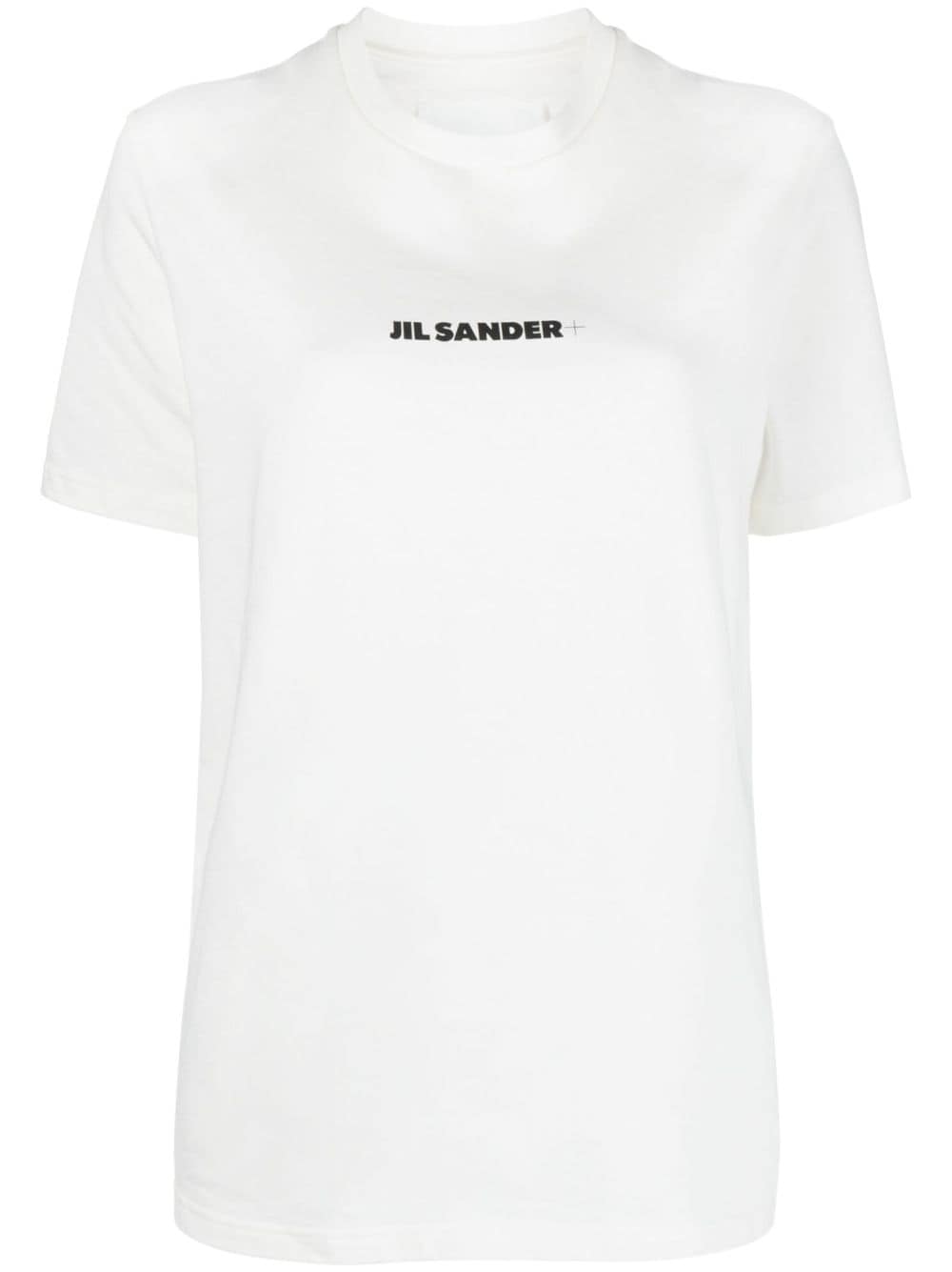 Jil Sander logo-print cotton T-shirt - White von Jil Sander