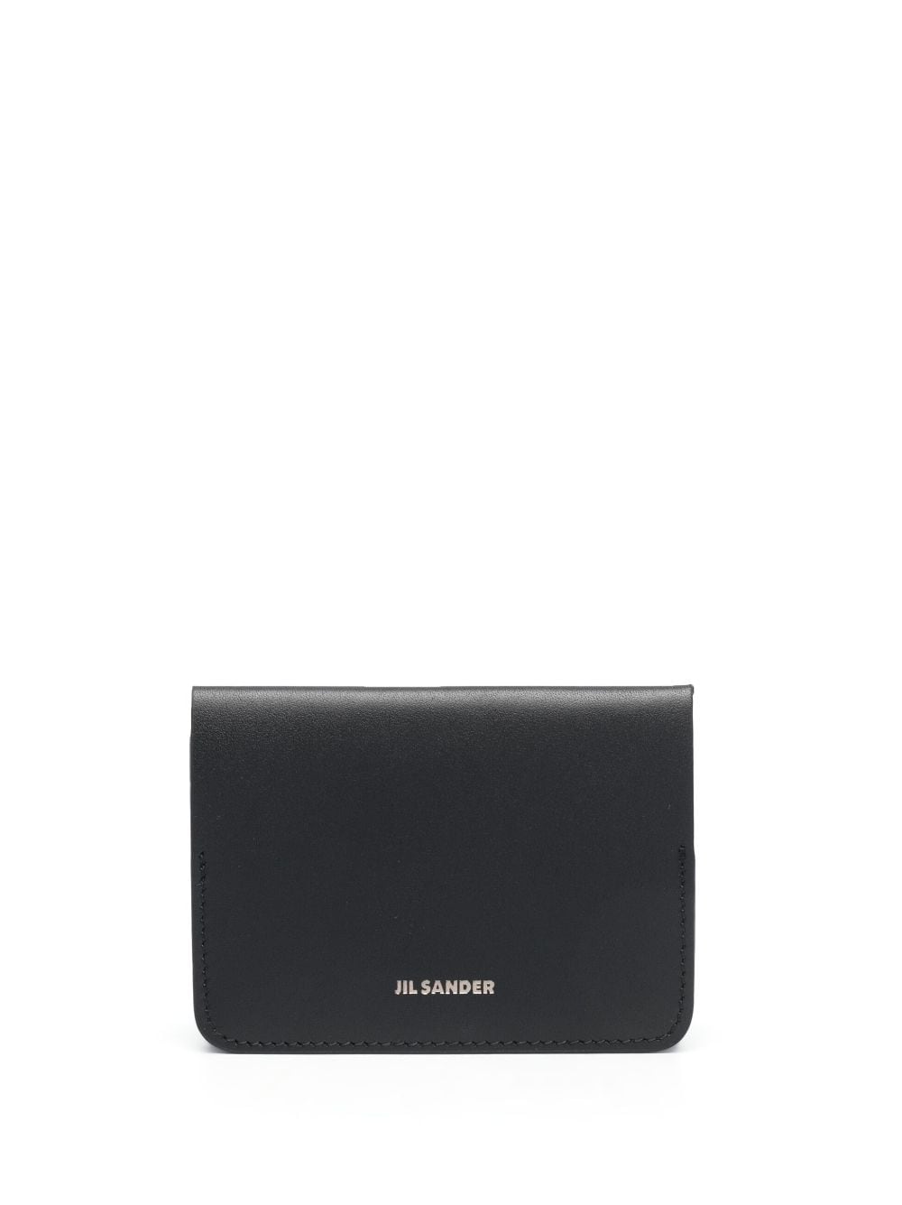 Jil Sander logo-print leather cardholder - Black von Jil Sander