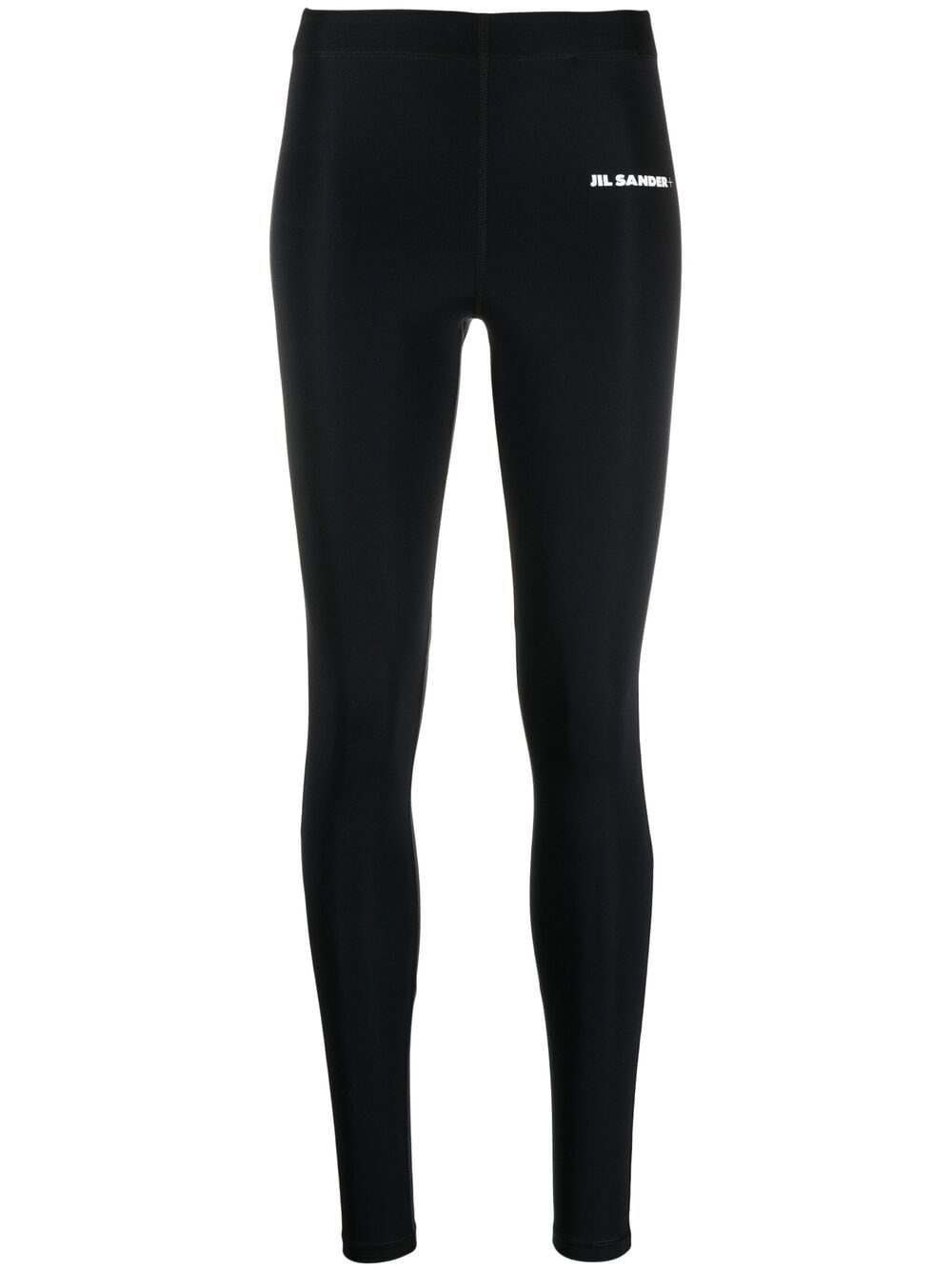 Jil Sander logo-print leggings - Black von Jil Sander