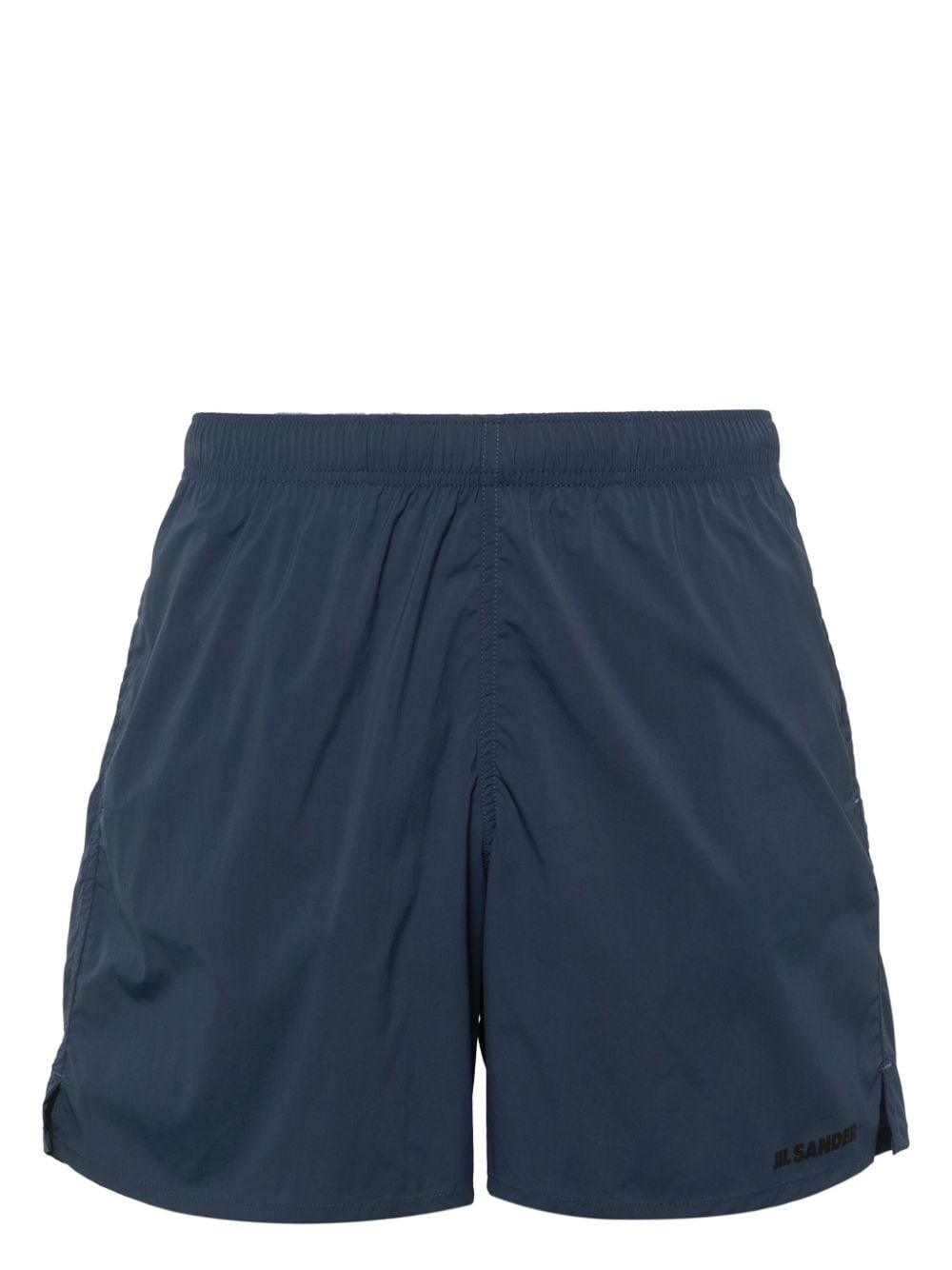 Jil Sander logo-print swim shorts - Blue von Jil Sander