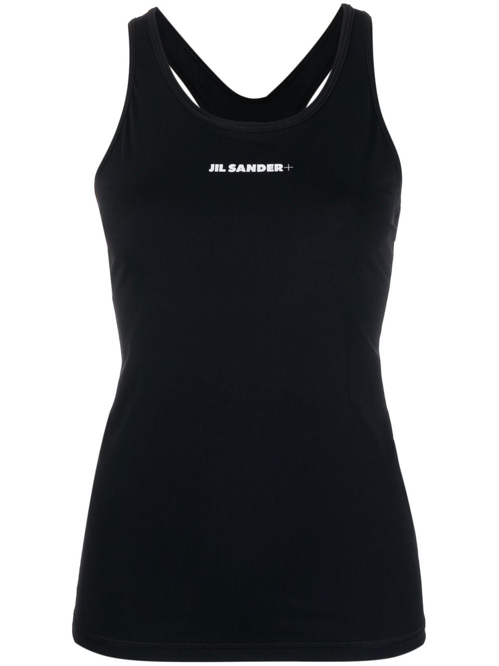 Jil Sander logo-print tank top - Black von Jil Sander