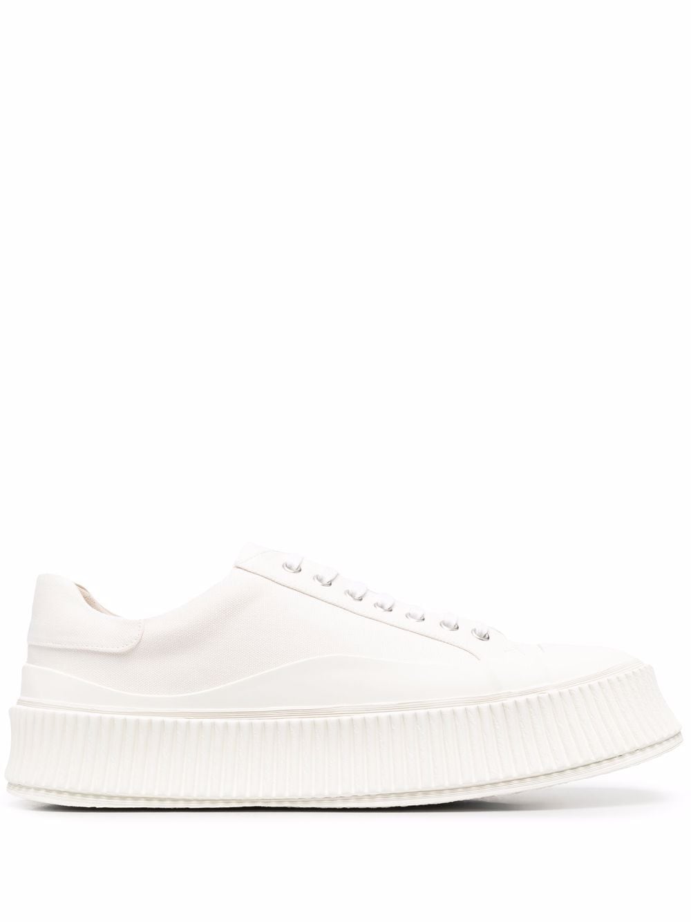 Jil Sander low-top lace-up sneakers - White von Jil Sander