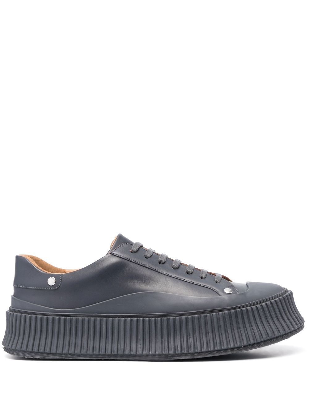 Jil Sander low-top platform sneakers - Grey von Jil Sander