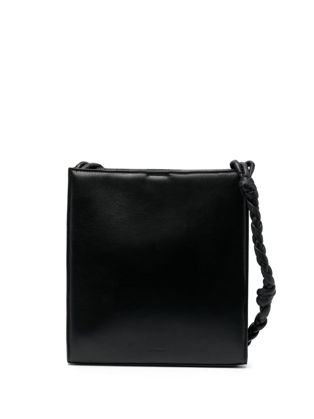 Jil Sander medium Tangle leather shoulder bag - Black von Jil Sander