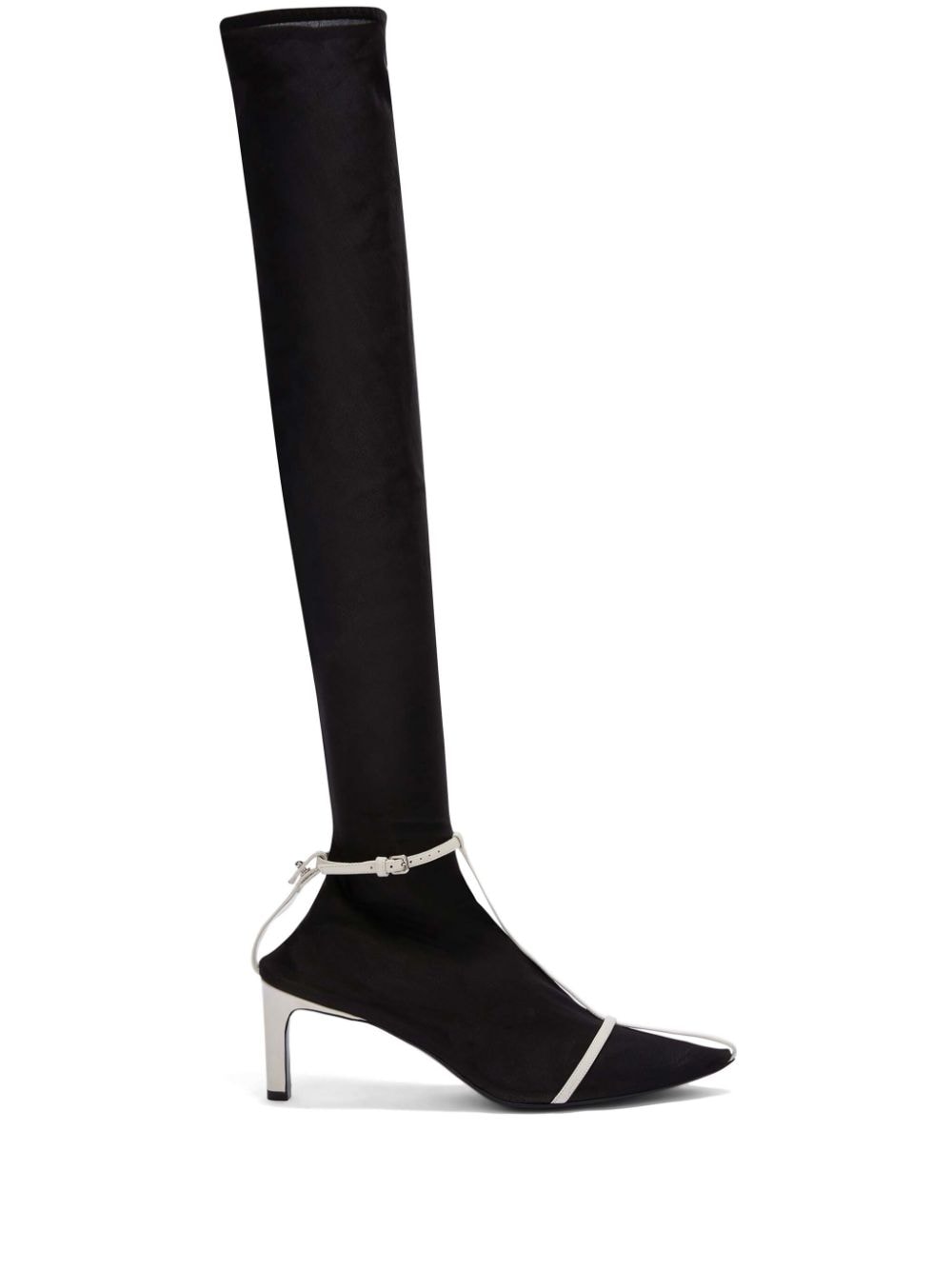 Jil Sander over-the-knee boots - Black von Jil Sander