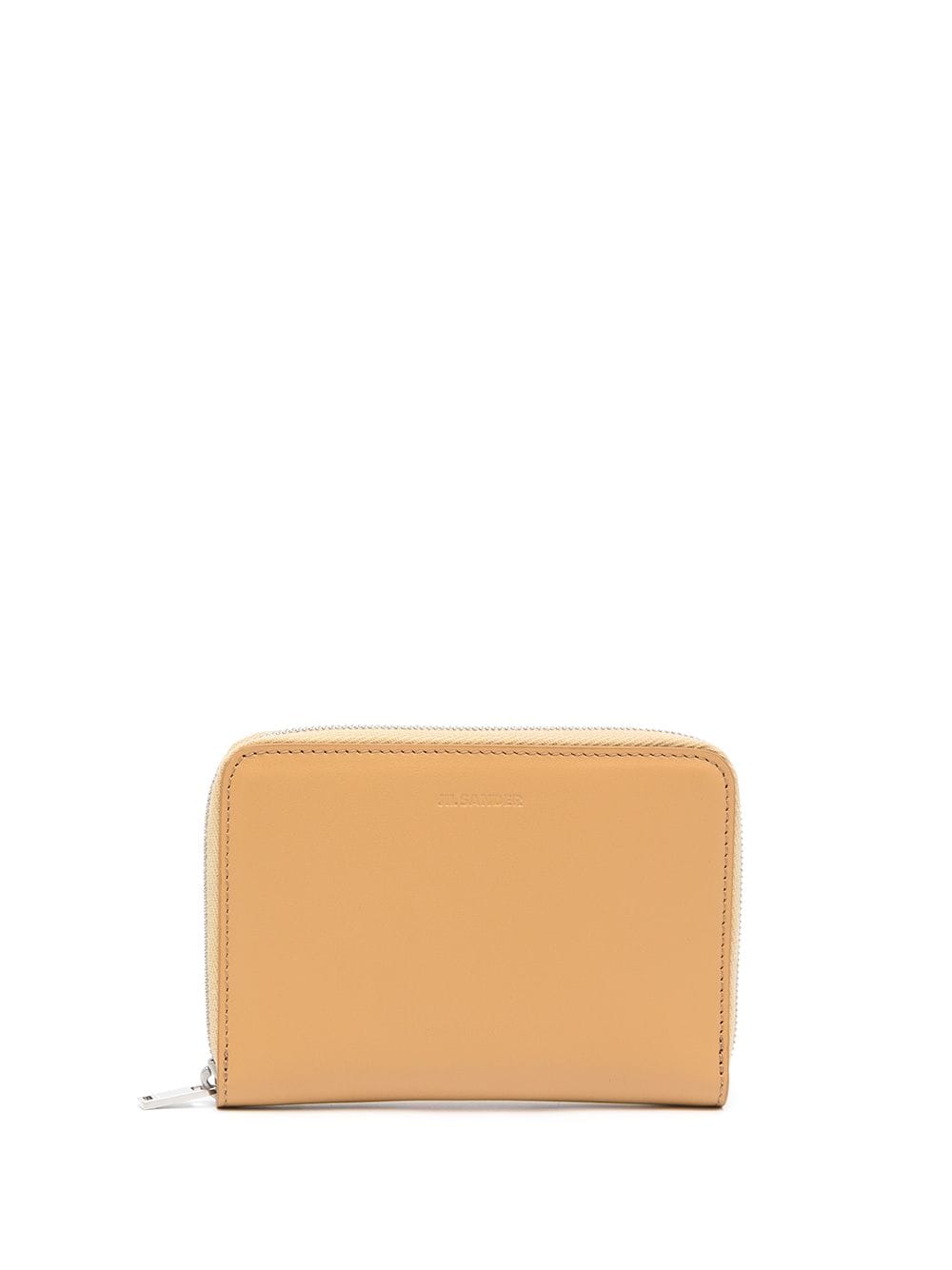 Jil Sander pocket zip-around wallet - Brown von Jil Sander