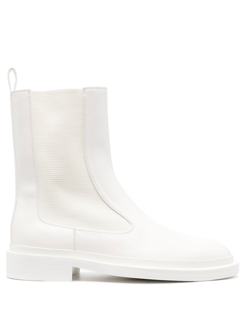 Jil Sander pull-on ankle boots - White von Jil Sander