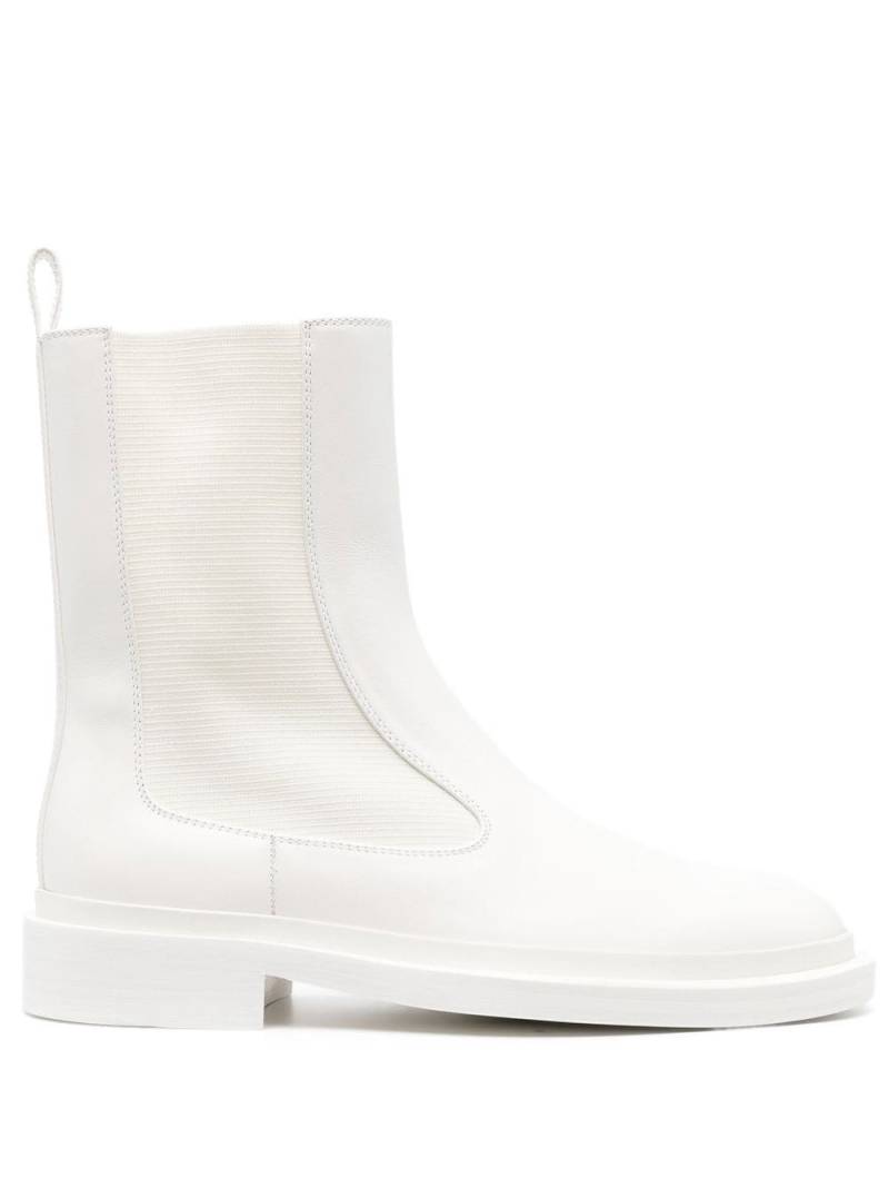 Jil Sander pull-on ankle boots - White von Jil Sander