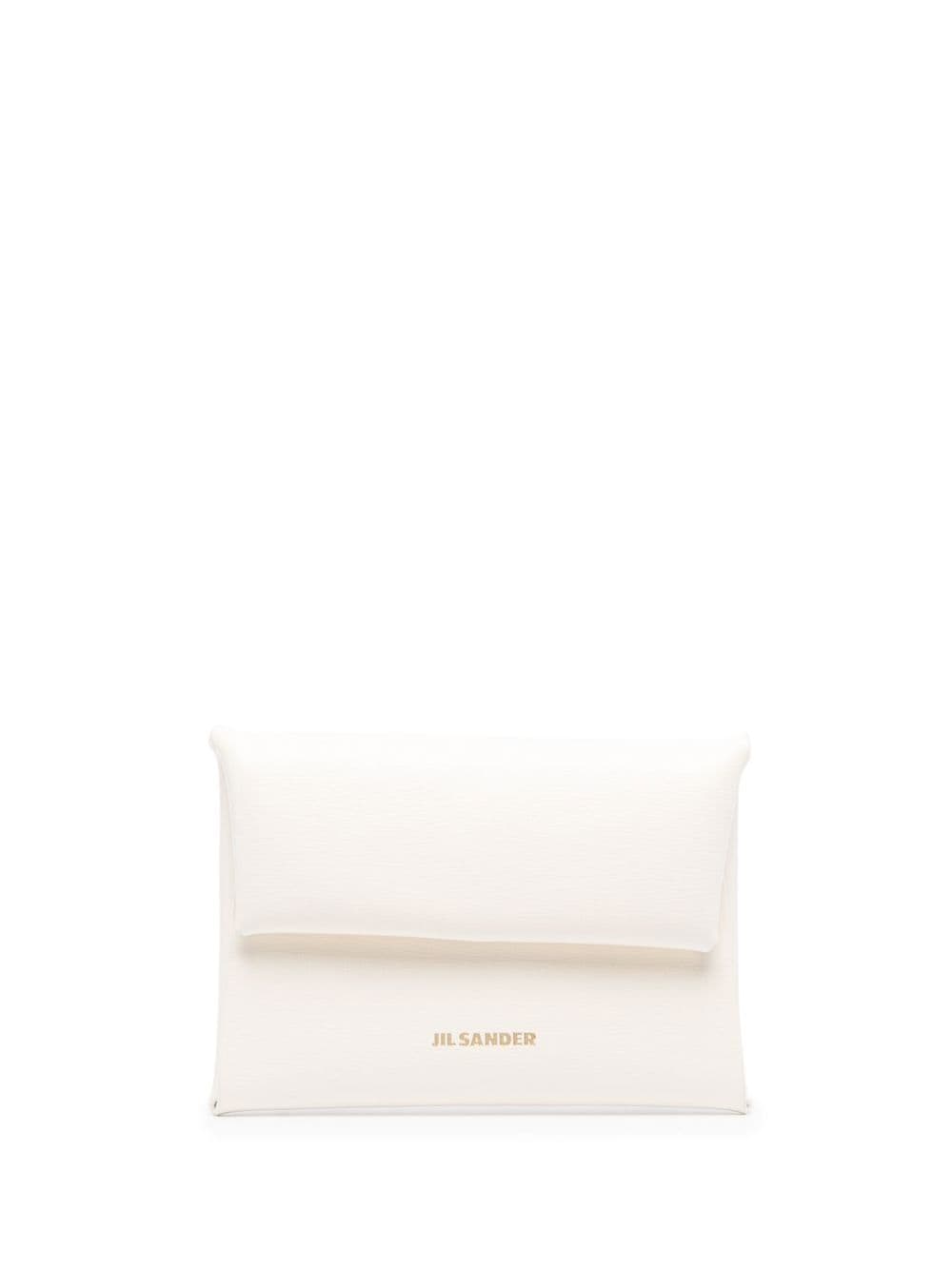 Jil Sander rectangle-shape leather wallet - Neutrals von Jil Sander