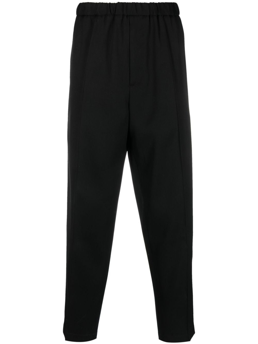 Jil Sander relaxed-fit tapered trousers - Black von Jil Sander