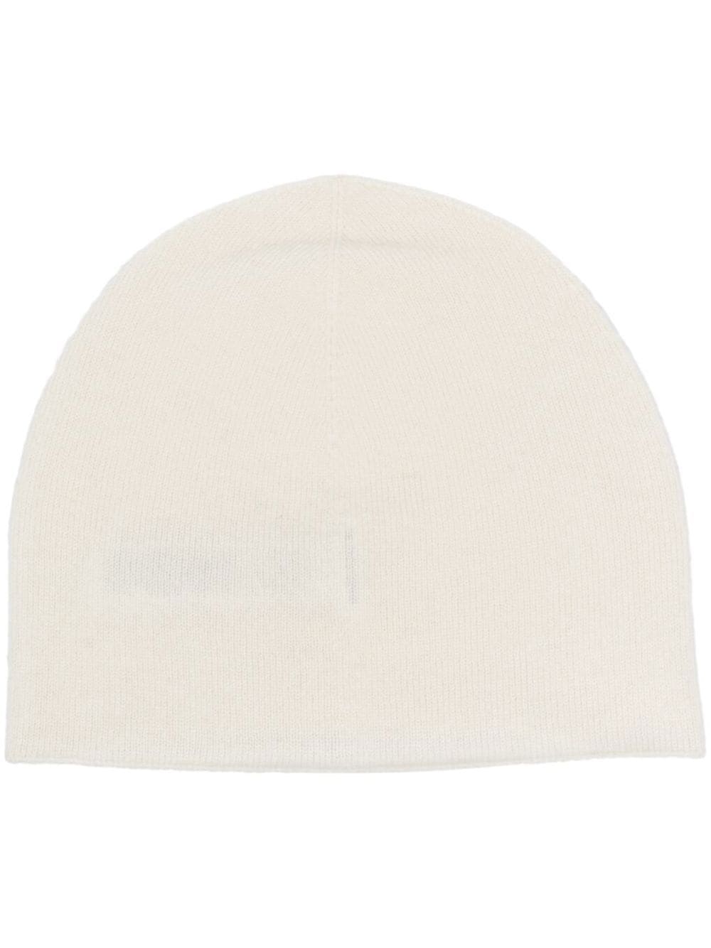 Jil Sander ribbed-knit cashmere beanie - Neutrals von Jil Sander