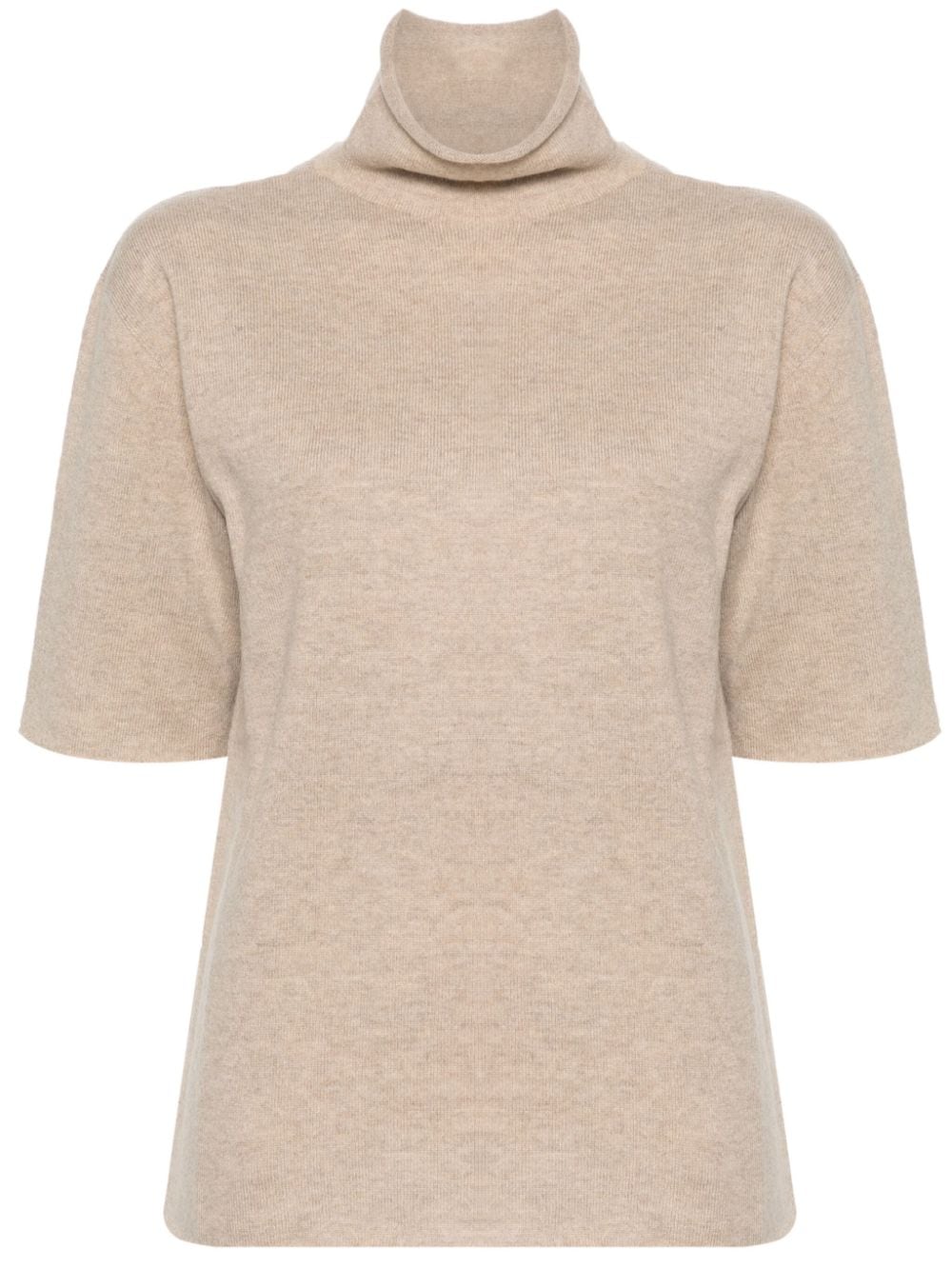 Jil Sander roll-neck cashmere knitted top - Neutrals von Jil Sander