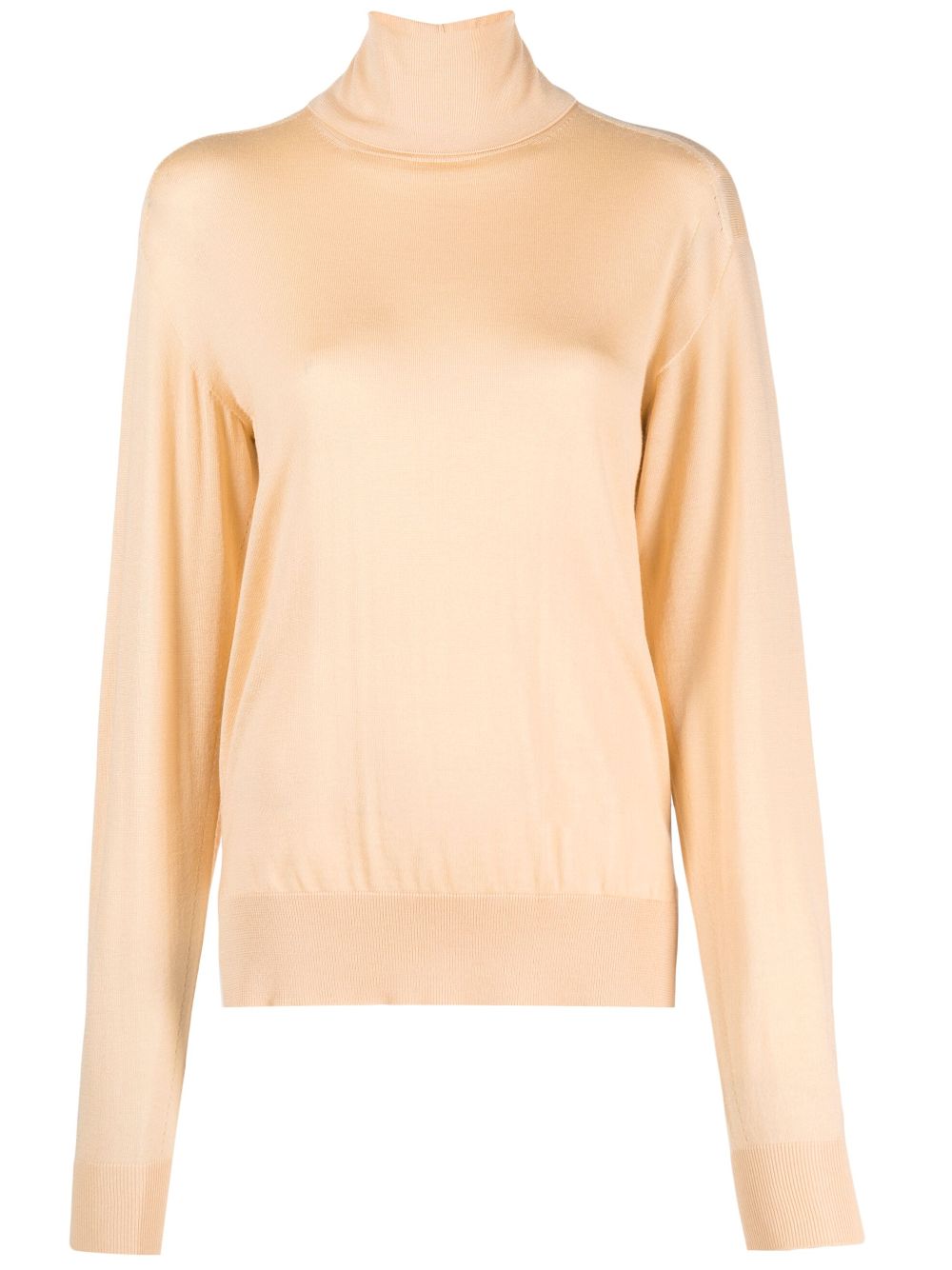 Jil Sander roll-neck fine-knit jumper - Neutrals von Jil Sander